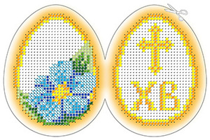ЗА5-001 Пасхальное яйцо 6х8 - Интернет-магазин товаров для вышивки бисером "Ручки Золотые", Ноябрьск
