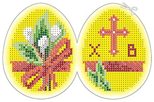 ЗА5-006 Пасхальное яйцо 6х8 - Интернет-магазин товаров для вышивки бисером "Ручки Золотые", Ноябрьск