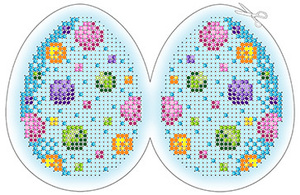 ЗА5-040 Пасхальное яйцо 6х8 - Интернет-магазин товаров для вышивки бисером "Ручки Золотые", Ноябрьск