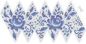 ЗОИА5-001 Новогодняя игрушка 6х8 - Интернет-магазин товаров для вышивки бисером "Ручки Золотые", Ноябрьск