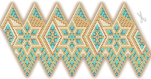 ЗОИА5-004 Новогодняя игрушка 6х8 - Интернет-магазин товаров для вышивки бисером "Ручки Золотые", Ноябрьск