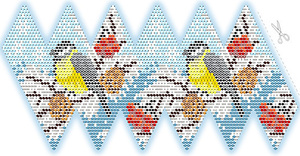 ЗОИА5-005 Новогодняя игрушка 6х8 - Интернет-магазин товаров для вышивки бисером "Ручки Золотые", Ноябрьск